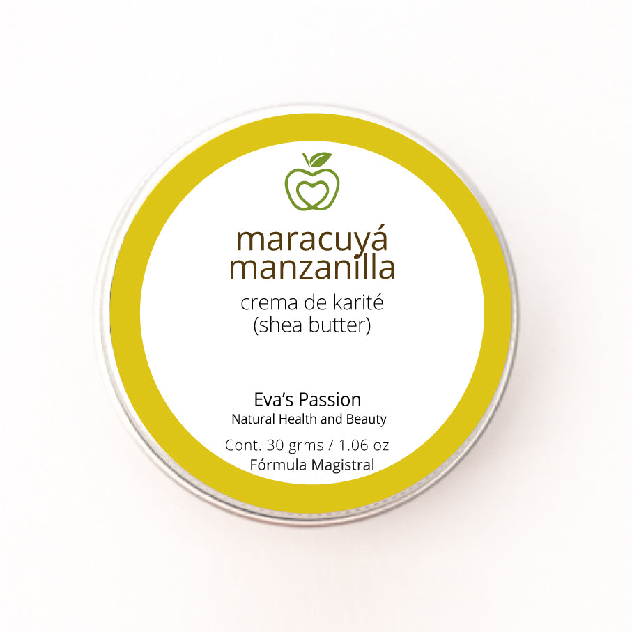 Crema de Karité Maracuyá Manzanilla