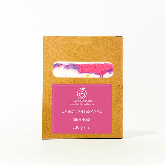 Jabón Artesanal Frutos Rojos
